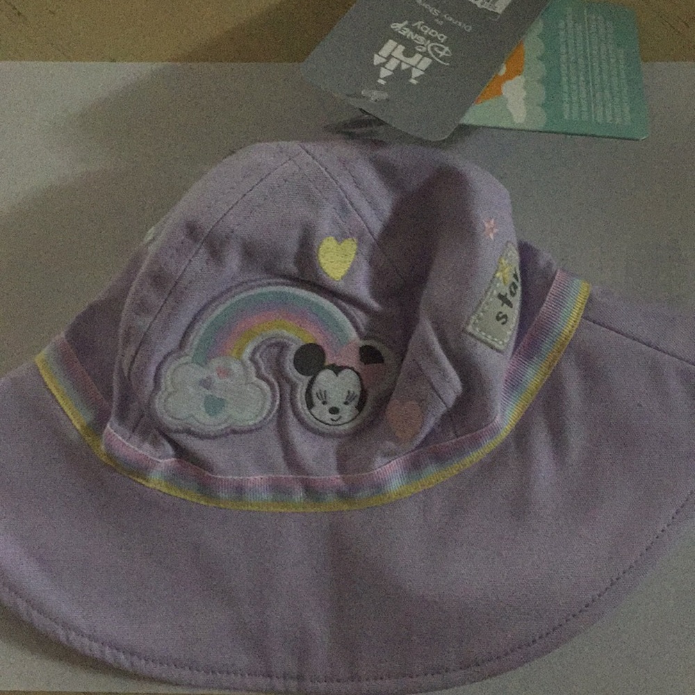 Light purple Disney beach hat
